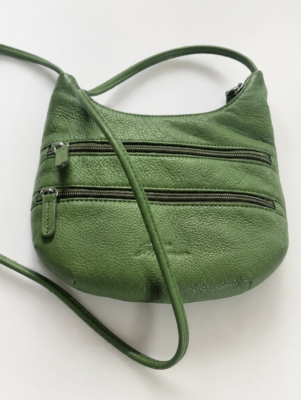 STONE MOUNTAIN PEBBLED LEATHER CROSSBODY